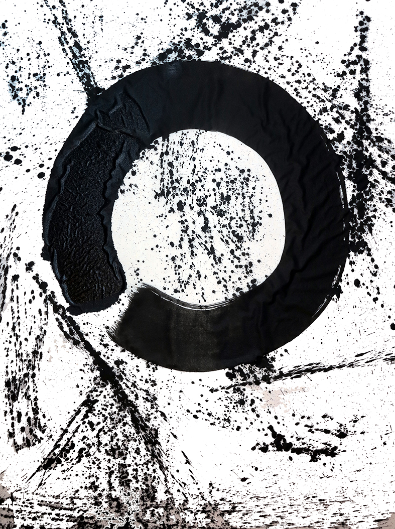 Zen.nl, Zen, meditatie, leren mediteren, Rients Ranzen Ritskes, zenmeester, opnieuw beginnen, Shunryu Suzuki, enso, Hundertwasser, Japan, spiraal, symbool, perceptie, geen begin en einde, nieuw